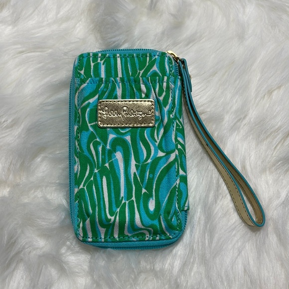 Lilly Pulitzer Finders Keepers Credit Card ID Smart Phone Wristlet - Picture 1 of 6